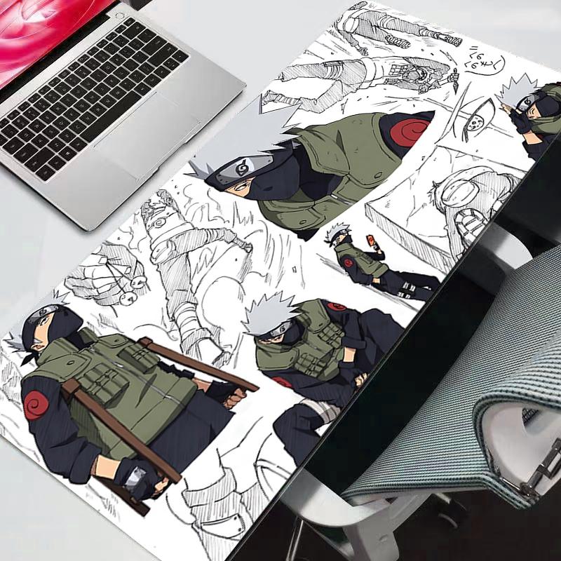 Mouse Pad Naruto Gaming Large Dywan Gamer Keyboard Desk Mat Table Carpet Mousepad XXL For Computer durable anime