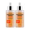 PURE MELLOW PDRN Salmon Ampoule 50ml X2 Set Hydrating Brightening Anti-Wrinkle Korean Skincare Serum Duo Pack