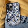 Portuguese Tiles Soft Phone Case for iPhone 17 Air 16e Pro max 15 Pro 13 14 Plus 11 12 MagSafe Magnetic Coque
