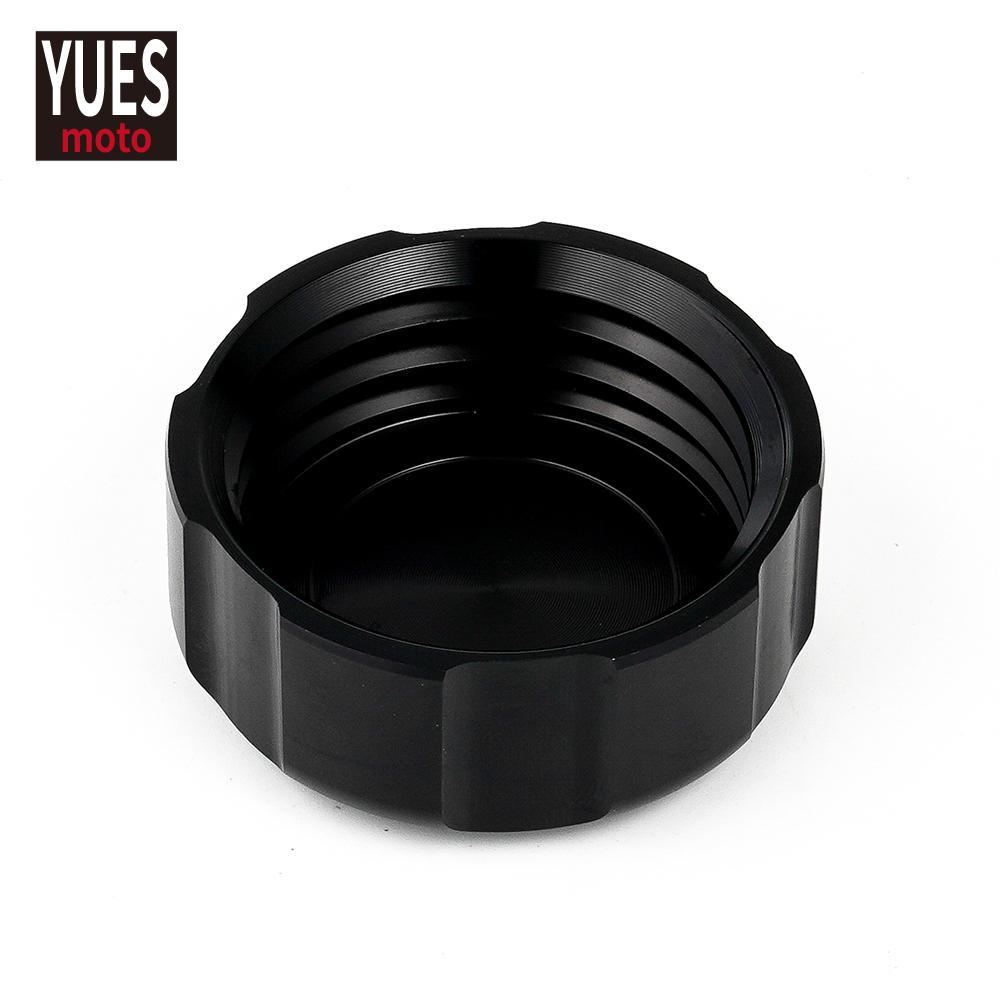 Motorcycle Accessories CNC Rear Brake Fluid Cylinder Master Reservoir Cover Cap For Kawasaki Z900 RS 2018