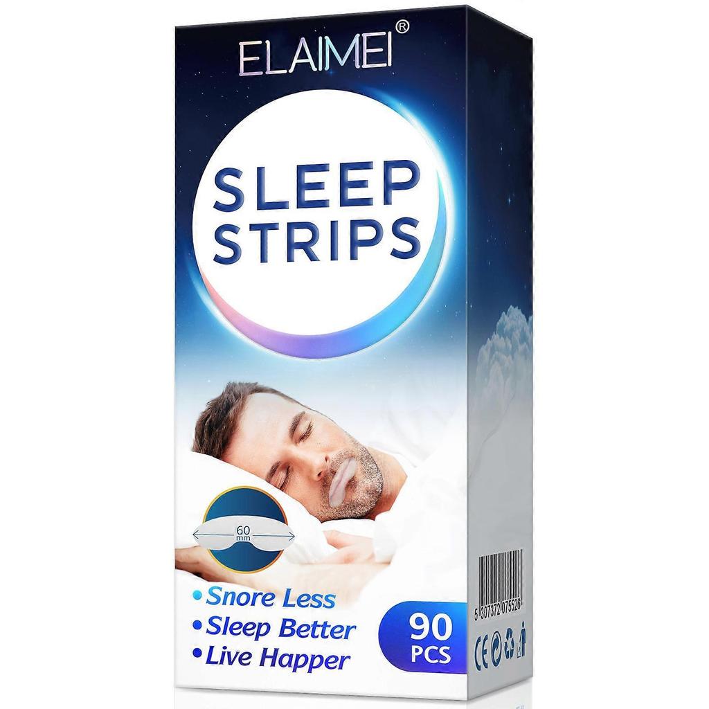 90 Pieces Of Mouth Tape, Anti-snoring Device, Anti-snoring Mouth Glue, Let The Nose Breathe More Smoothly