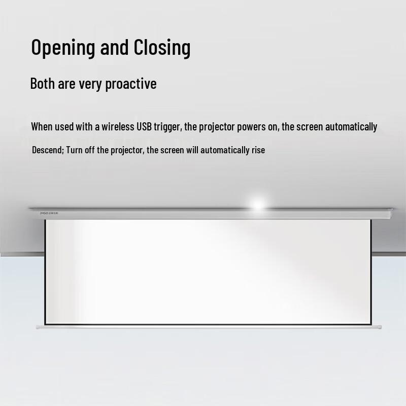 JmGO 120-inch Floating Smart Laser Projector Screen