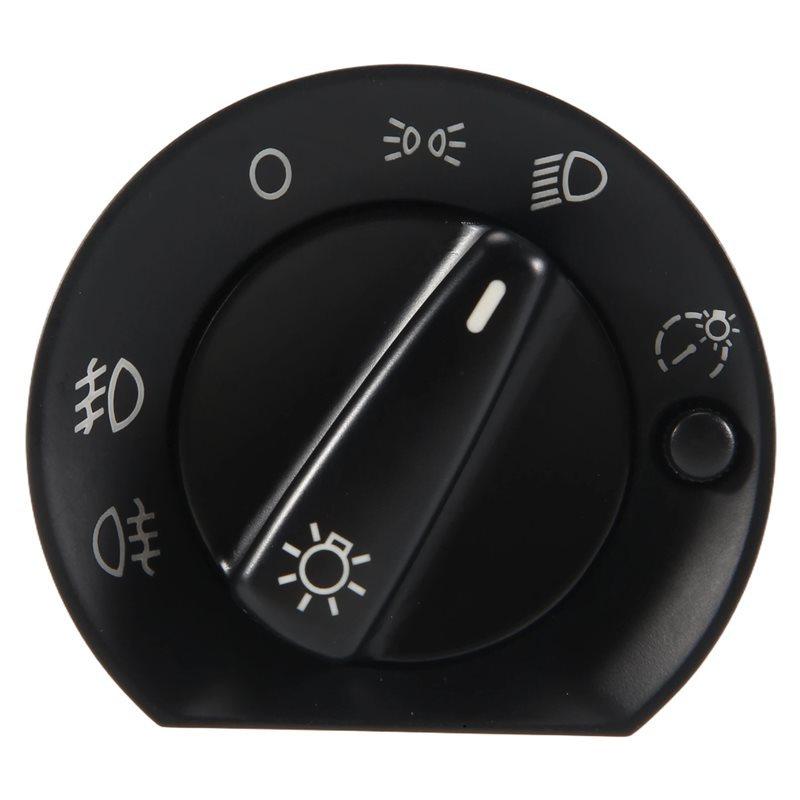 QQ-For VW Santana Quattro Headlight Control Switch Adjust Button Replacement Parts 33D941531