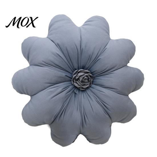 Stuffed Flower Shaped Pillow Round Throw Pillow, 16 Inch Decorative Cushion, Soft for Living Room Shape Sofa Couch Bed Chair Velvet Pillows