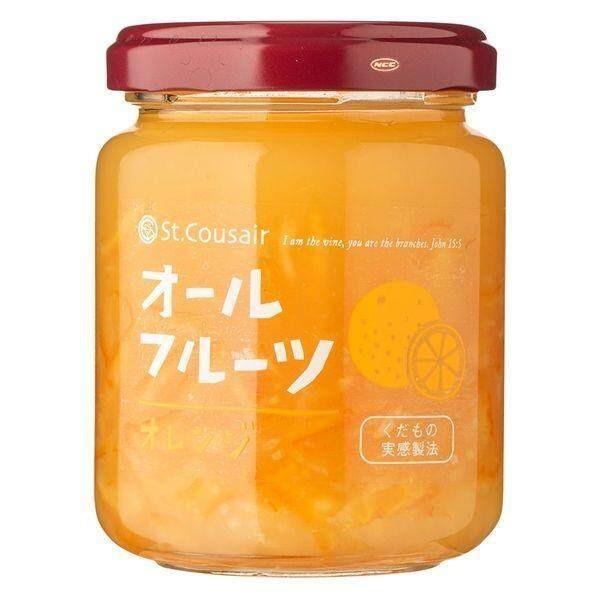 St Cousair All Fruit Jam  Apricot / Strawberry / Raspberry / Blueberry / Apple / Orange 140g
