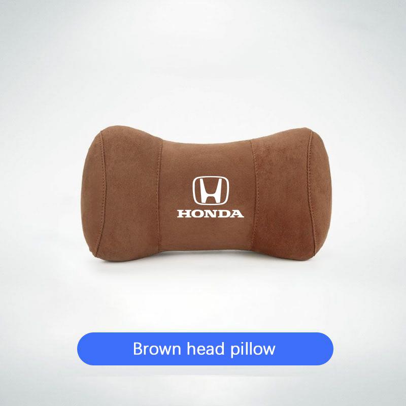 Car Seat Headrest Protect Neck Pillow Seat Waist Pillow For Honda Civic Accord Crosstour Spirior Odyssey Avancier UR-V Sienna