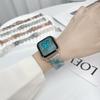 Strap For Apple Watch Band S11/10/9/8/7/SE/6/5/Ultra 3 IWatch 49/46/45/44/42/41/40/38mm Fashion Butterfly Shape Resin Bracelet