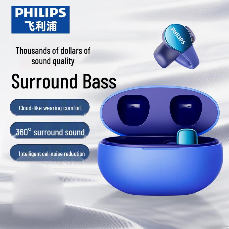 

Philips TAT2719 Open-Ear True Wireless Bluetooth Sport Earbuds