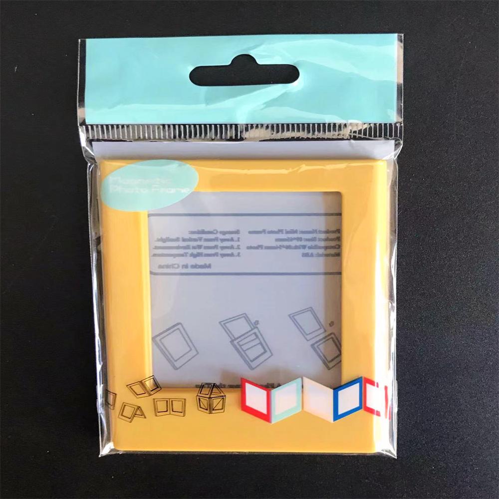 Для 3-дюймовой фоторамки с магнитным дизайном Polaroid фоторамка Мини акриловые магнитные фоторамки Прозрачная акриловая подставка для карточек 8.8x6.3CM