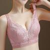 Summer Bra Women's Full Cup Bra Women's Thin Bra Summer Plus Size Gathered Bra Anti Sagging
