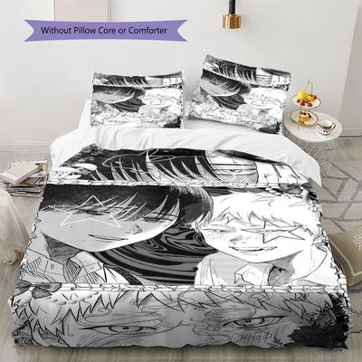 The Summer Hikaru Died Pattern Bedding,Quilt Set Quilt Cover Pillowcase Home Birthday Gift(1 * Duvet Cover + 2 * Pillowcase, Without Core)