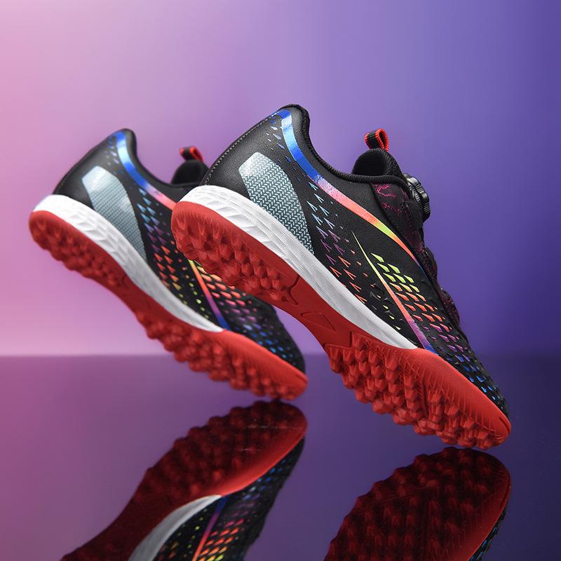 Broken Nails Children's Football Shoes Boys Elementary School Football Shoes Women's Knob Mandarin Duck Girls Football Training Shoes