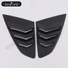 For Volkswagen CC Carbon Fibre Look Style Car Side Window Scoop Cover Five Slot Open Lpuvers Cover Vent