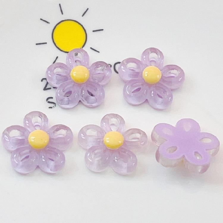 Blumen Anhänger für DIY Armband Halskette Schmuckherstellung Zubehör Zubehör