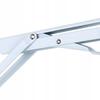 2X Foldable Table Top Shelf Support Bracket Strong Durable - 450 White Tmy