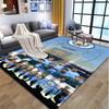 Manchester City FC Pattern Rug, Indoor/Outdoor Mat, for Picnic, Gameroom, Bedroom, Office, Living Room, Home Decor Carpet, Birthday Gift