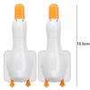 Kitchen Sink Cleaning Tools ABS Wall-mounted Cute Duck Bathroom Hair Remover Clips Stabilizing Clip Household Cleaner Accessory
