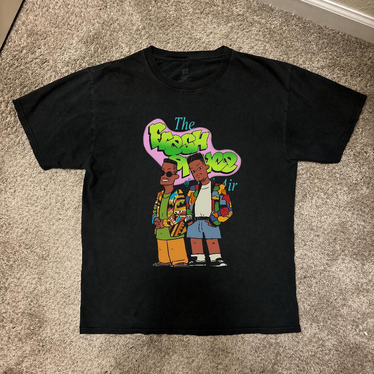 Jazzy Jeff & Will Smith The Fresh Prince of Bel-Air T-Shirt S разноцветный