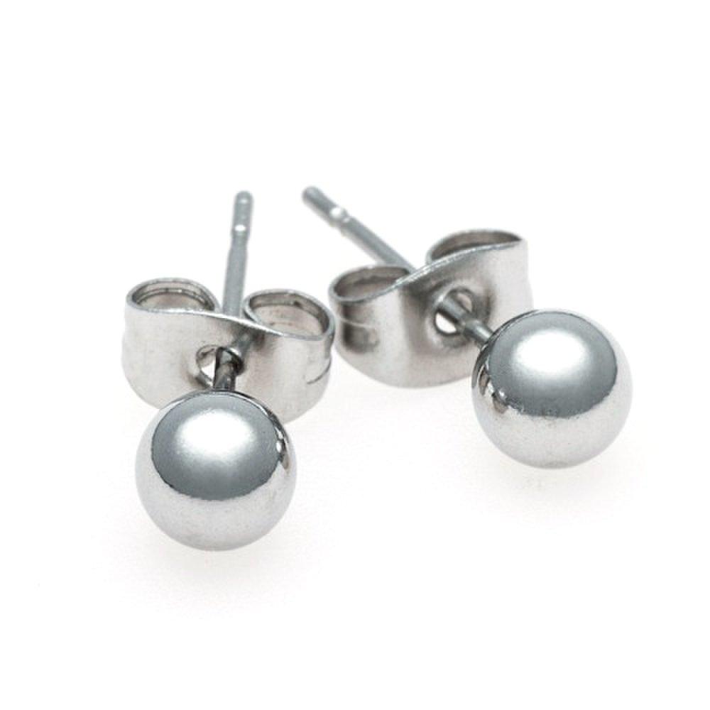 Tie-206 Titanium Earrings