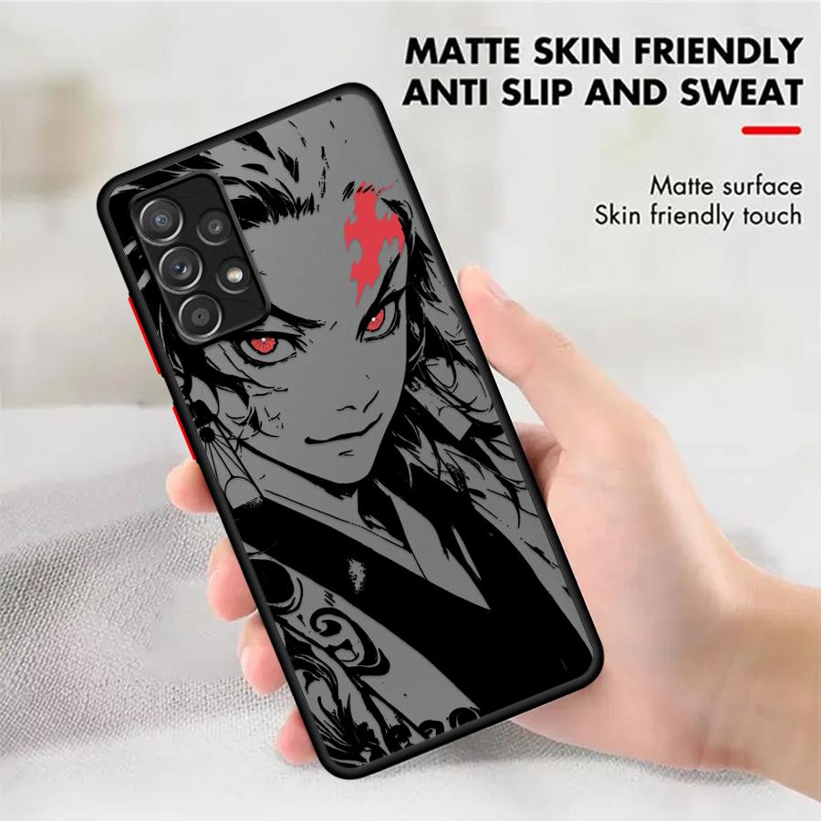 Anime D-emon Cool S-layer Case for Samsung Galaxy A54 A35 A34 A36 A73 A33 A16 A15 A14 A23 A52S A72 A17 A52 A53 A56 A55 Phone