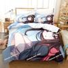 3d Printing Anime Noragami Yato Beding Set Printed Bed Linen Set With Pilowcase Soft Duvet Cover Soft Single Double Quen Super King-Sized Dimensionsd