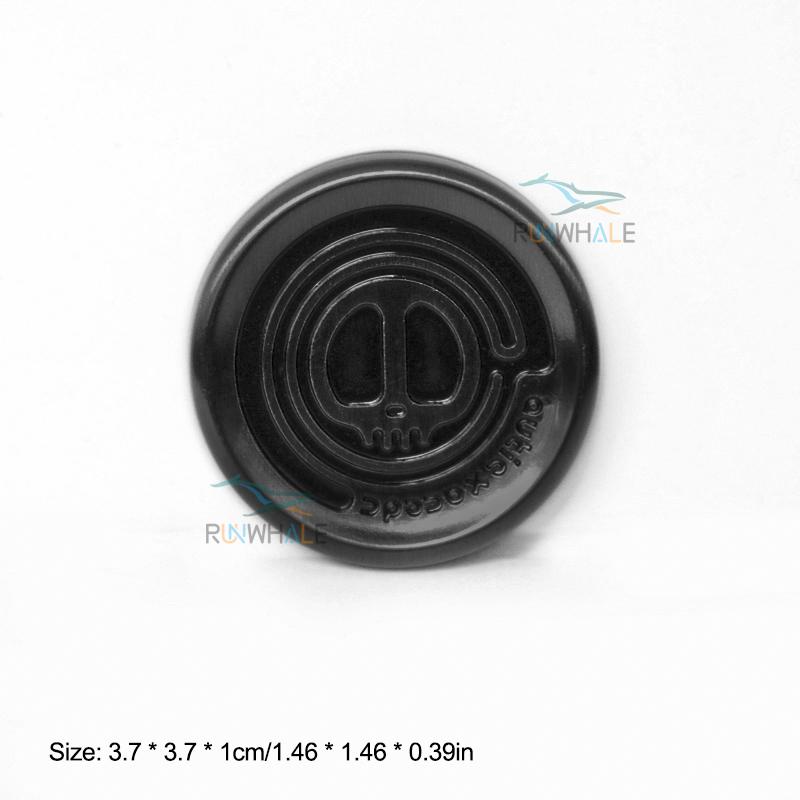 Металлический Дьявол Крышка от Молока Непоседа Антистресс Игрушки Магнитные Тактильные Монеты Взрослый EDC Снятие Стресса Сенсорные Игрушки Спиннер для Пальцев Подарки чёрный