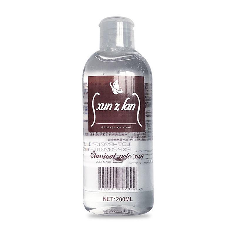 Lubrificante a base d'acqua Xuanzilan 200/120ml - Lubrificante per il corpo solubile in acqua per coppie e giocattoli per adulti