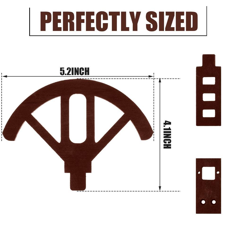 

Portable Wooden Cowboy Hat Rack Wall Mounted Adjustable Design Hat Storage Holder Space Saving Keep Original Shape Hat Holder
