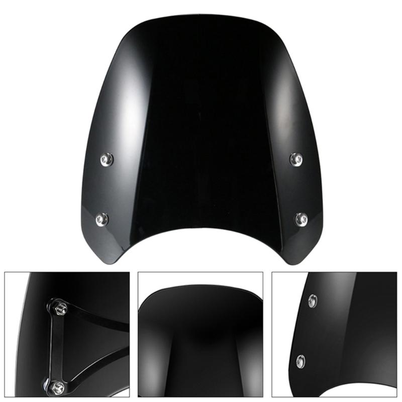 Motorcycle Windshield Airflow Windscreen Extension Wind Deflector for CB650R
