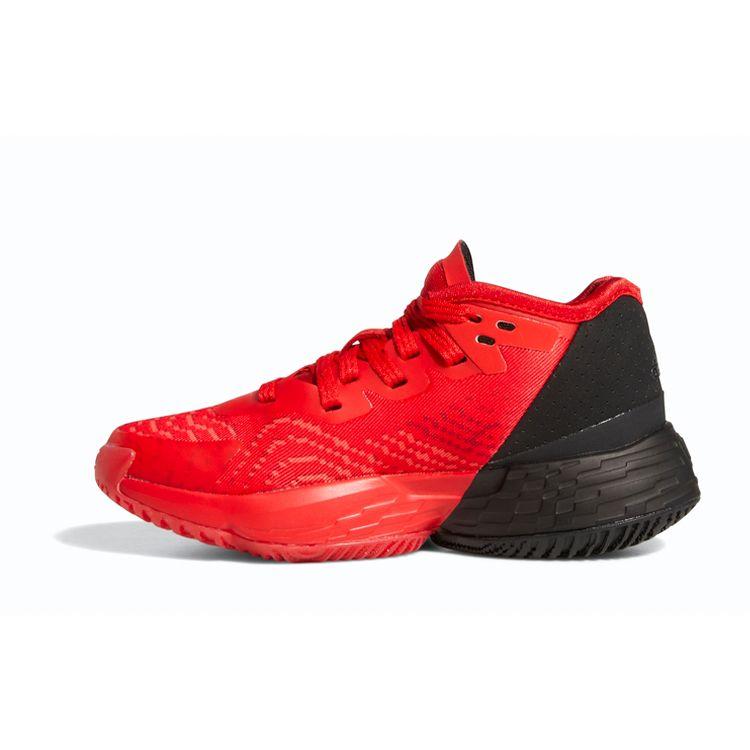 Adidas D.O.N. Issue #4 Big Kid Future of Fast Kids Sneakers Red Vivid-Red Core-Black GW9003