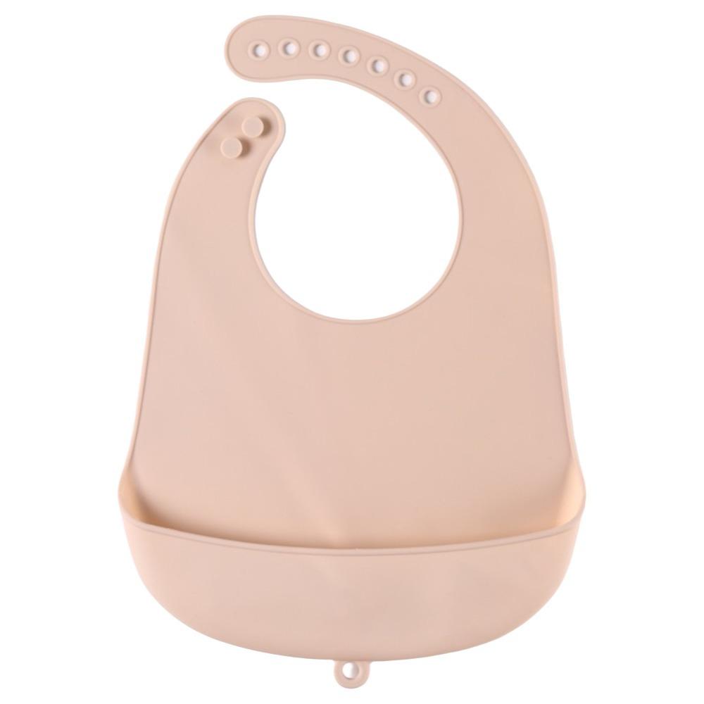 Waterproof Child Feeding Bib Silicone Meal Bib New Baby Bib