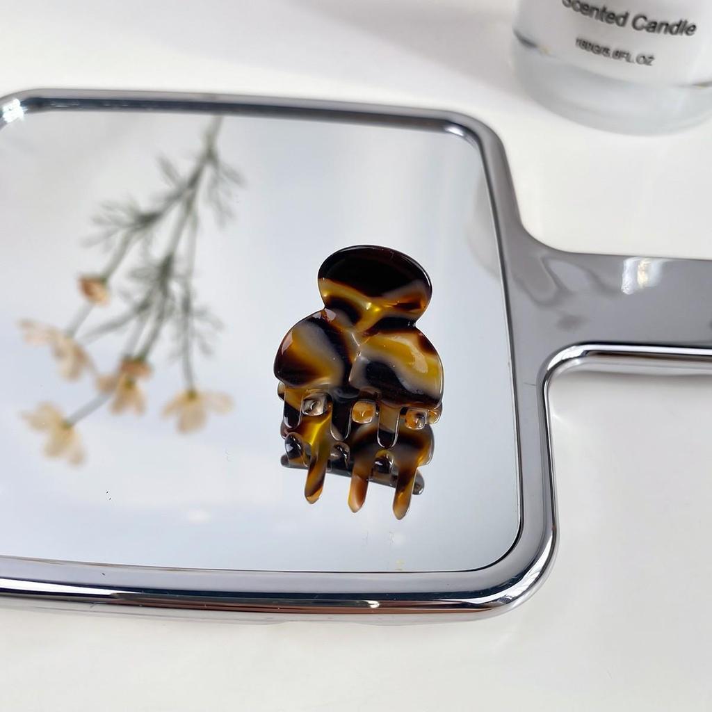 Korean Dopamine Mini Claw Clip: Cute Hair Accessories for Women & Children