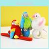 Adorable Perroquet en Peluche Jouet en Peluche Rempli de Coton PP Doux Cadeau Pour Enfants