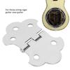 Metal Guitar Tailpiece Musical Instrument Accessory Silver for 3String Cigar Box Guitars