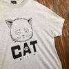 [USED] Rare COSPA Gintama T-shirt, Cat Character, XL, Anime, Gray