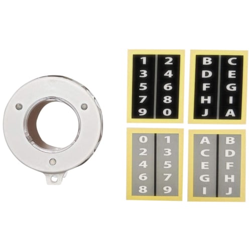 Nomuratec N-1069 Thumb Turn Cover with Dial Lock