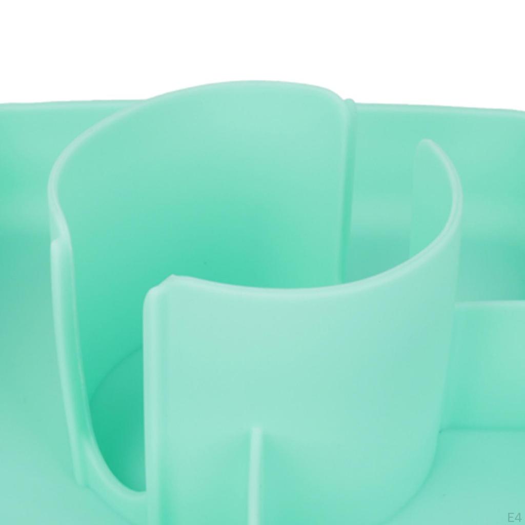 Couch Cup Holder Tray Desktop Storage Box Cosmetic Organizer Sundries with Phone