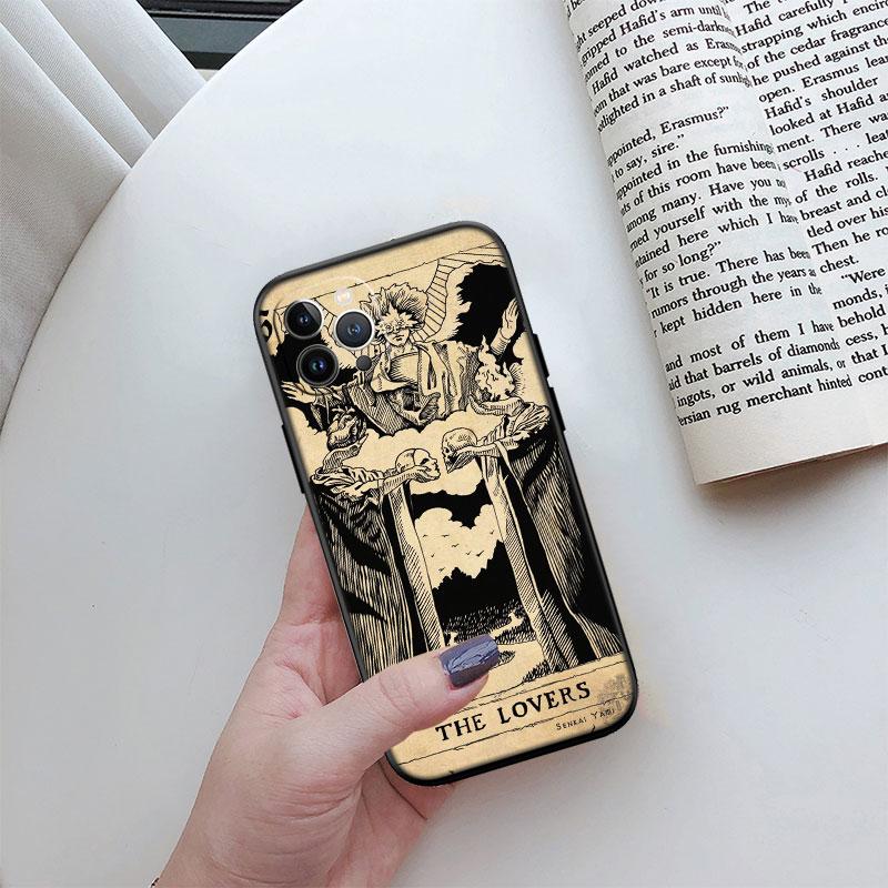 Hexe Divination Tarot Mond Neu Hochwertige Handyhülle für Xiaomi Poco M4 M5 M6 M7 X3 X6 X7 Pro