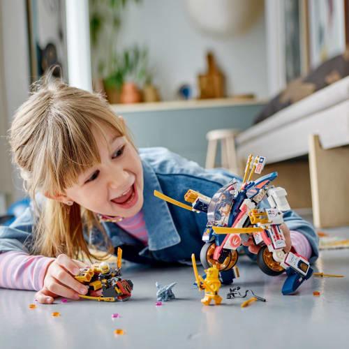 LEGO Ninjago Sora's Mecha/Bike Racer Toy Toy Present Birthday Block Christmas Boys Girls Children 8 Years Old 9 Years Old 10 Years Old Elementary Scho