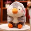 Plüsch Panda Kaninchen Hamster Pinguin Plüschtier Stofftier Simulation Tier Weiche Puppe Schwein Plüschtier Ball Geburtstags Weihnachtsgeschenke