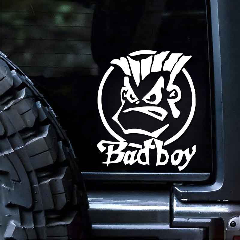 Bad Boy with Bad Teeth and Bad Temper Creative&funny Stickers for Cartoon Fans&lover,high Quality for Car Trucks Motorcycles