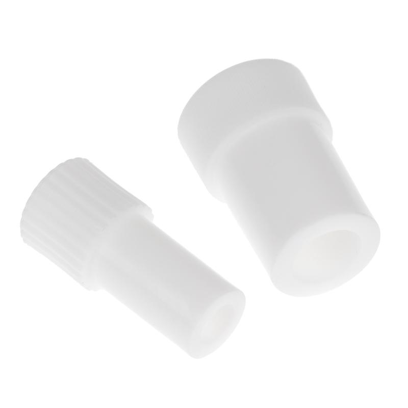 10Pcs Durable Plastic Dental Suction Tube Adapter Two Different Sizes Stable Connection For Dental Clinics Daily Use