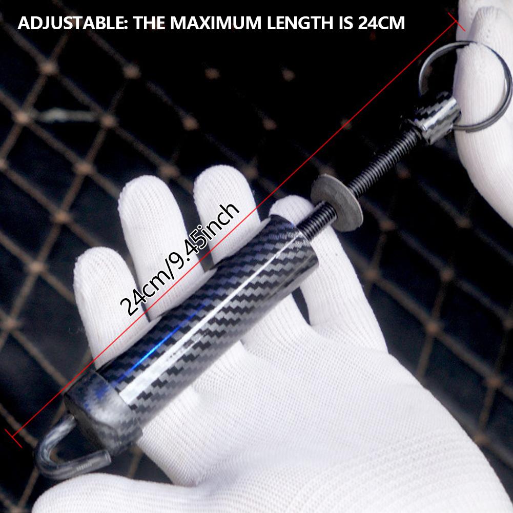 Adjustable Length Car Tailgate Springs Carbon Fiber Car Trunk Opening Spring Auto Exterior Part Car Trunk Lid Lifting Spring