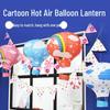 Hot Air Balloon Pendant Paper Lantern for Birthday and Kindergarten Decor