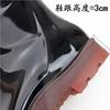 Medium and high tube rain shoes Construction site Industrial and mining work Labor insurance Wear-resistant water shoes Cow tendon sole rain boots