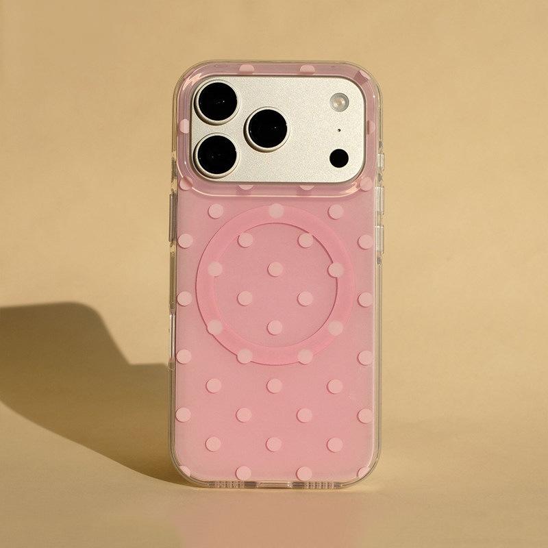 Classic Polka Dot for Apple 11PROMAX Mobile Phone Case iPhone11Plus Soft Edge Hard Back 11/11 Advanced