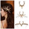 Hair Comb Christmas Headband Hair Clip Antlers Hairband Elegant Hairpin Set  Girl