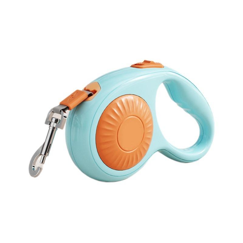 

Dog retractable leash Walking the dog out Automatic retractor Small and large dog anti-explosion dog rope Pet supplies [3 meters free telescopic strong braking]