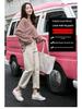 2021 Korean-Style High-Waisted Cropped Straight-Leg Jeans: Slimming, Versatile, Loose, Casual Wide-Leg Pants for Women