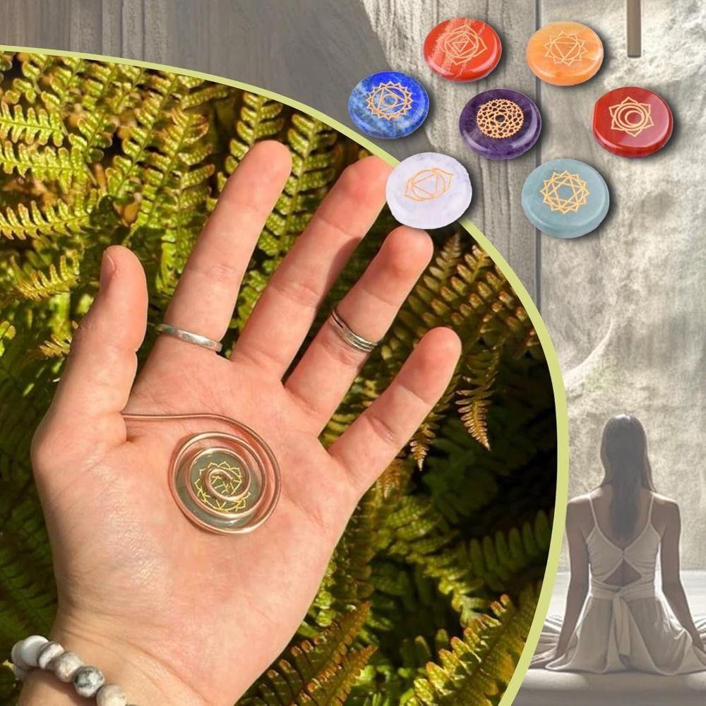 Anello Palma in Rame Regolabile Gioielli Fatti a Mano Accessori Anello Palma a Spirale Anello Mano a Spirale Energetica Reiki